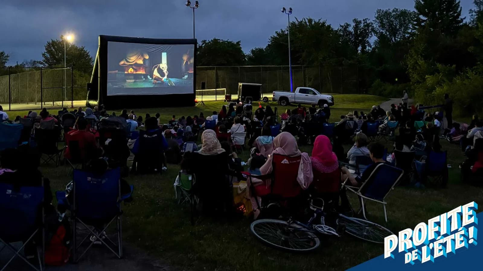 Cinéma en plein air
