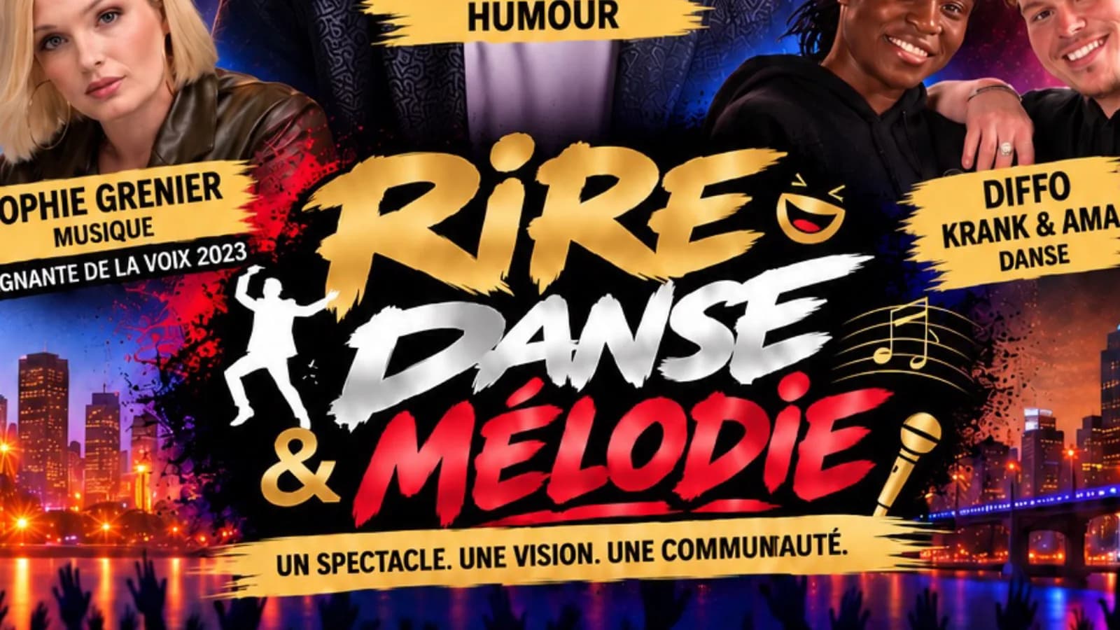 SPECTACLE RIRE DANSE & MÉLODIE